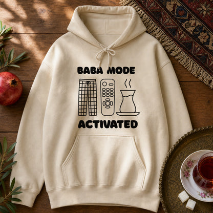 Baba Mode Activated Hoodie - Sand