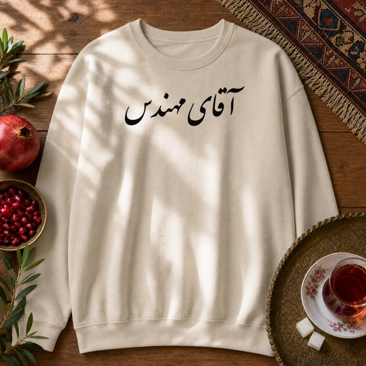 Aghaye Mohandes Sweatshirt - Sand