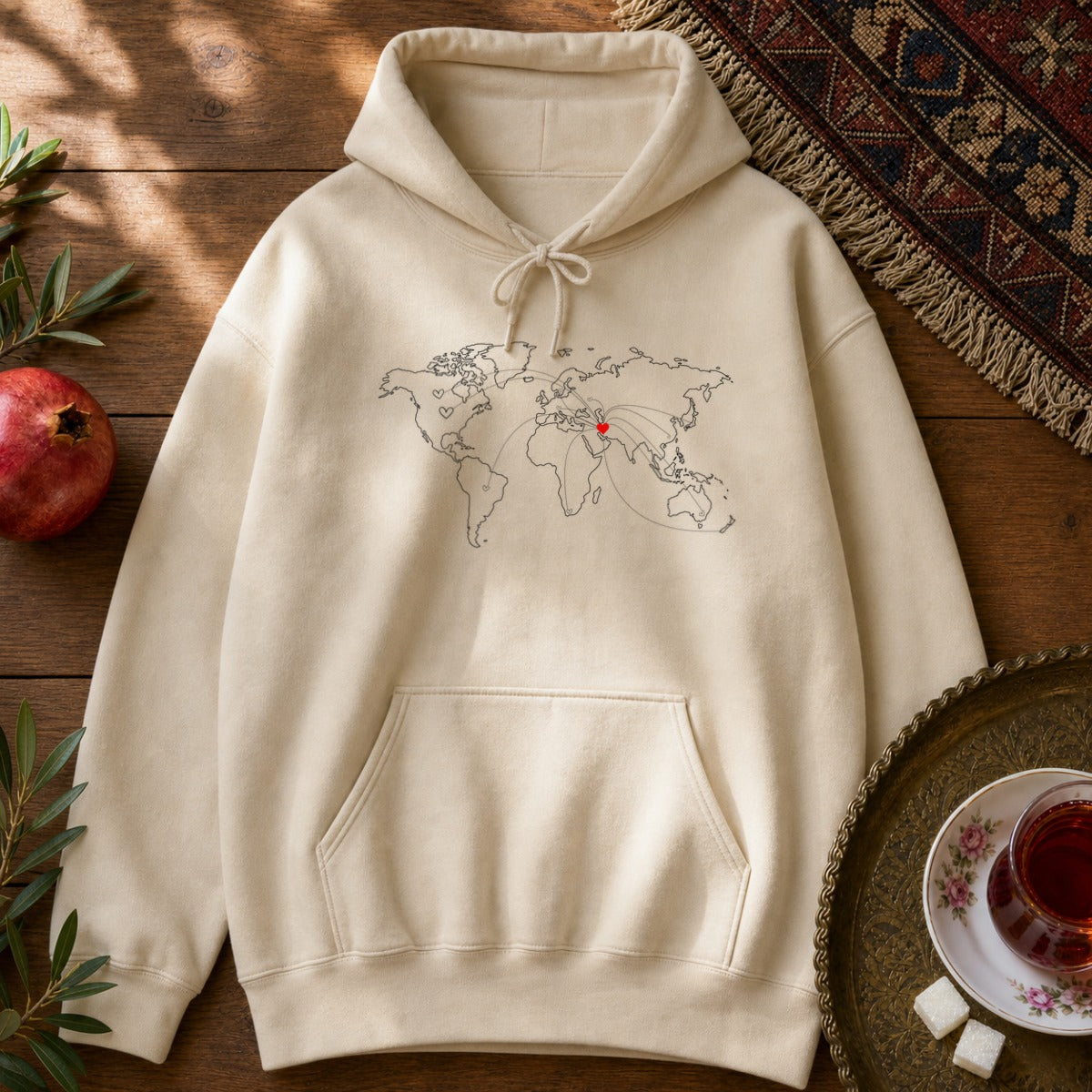 Homesick Hoodie - Sand