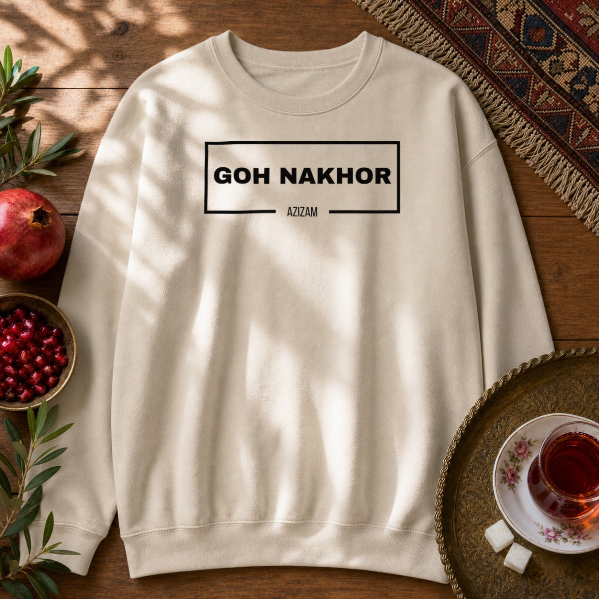 Goh Nakhor Sweatshirt - Sand