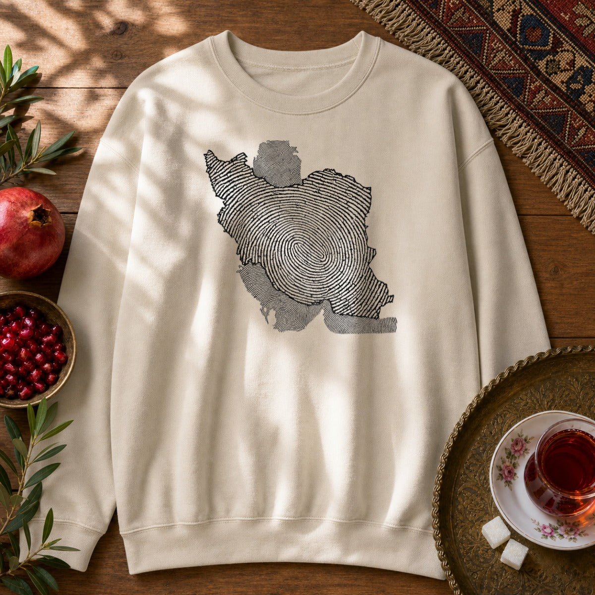 Iran is my ID Sweatshirt - Sand