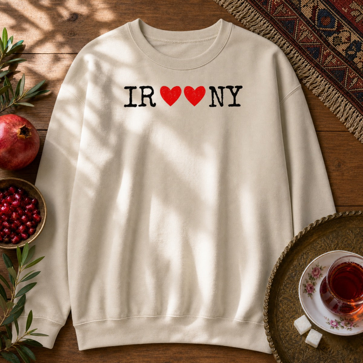 Iroony Sweatshirt - Sand