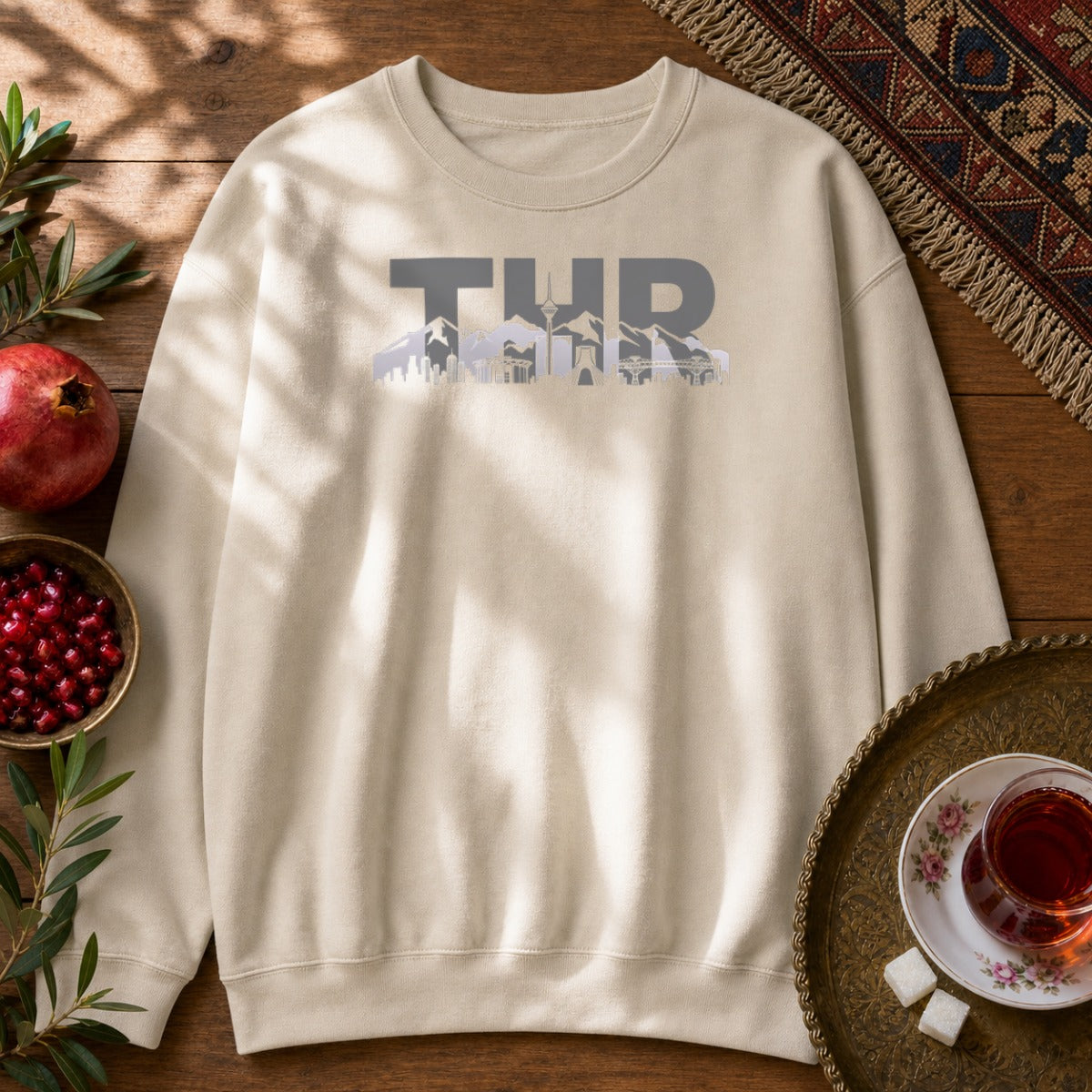 THR Sweatshirt - Sand