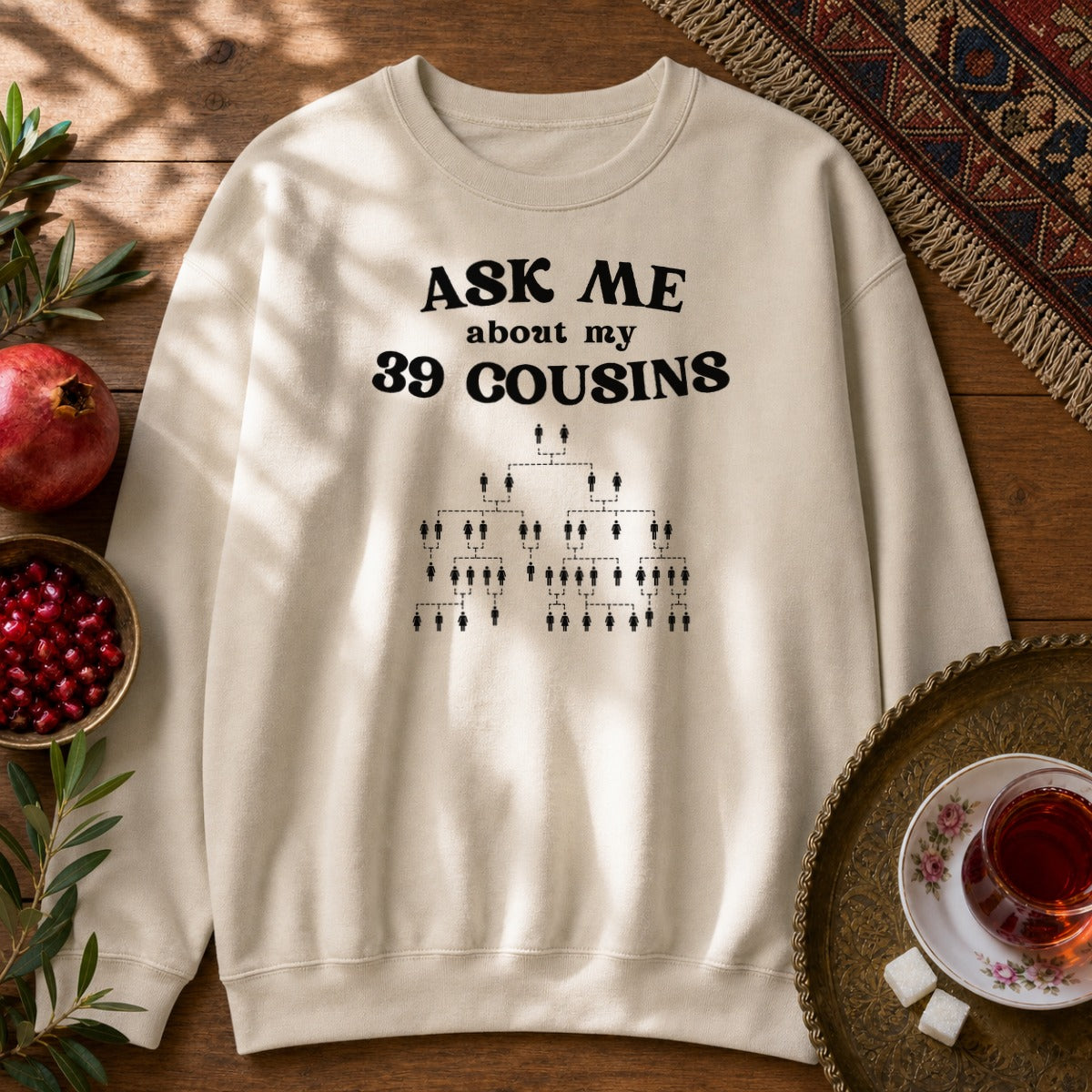 39 Cousins Sweatshirt - Sand