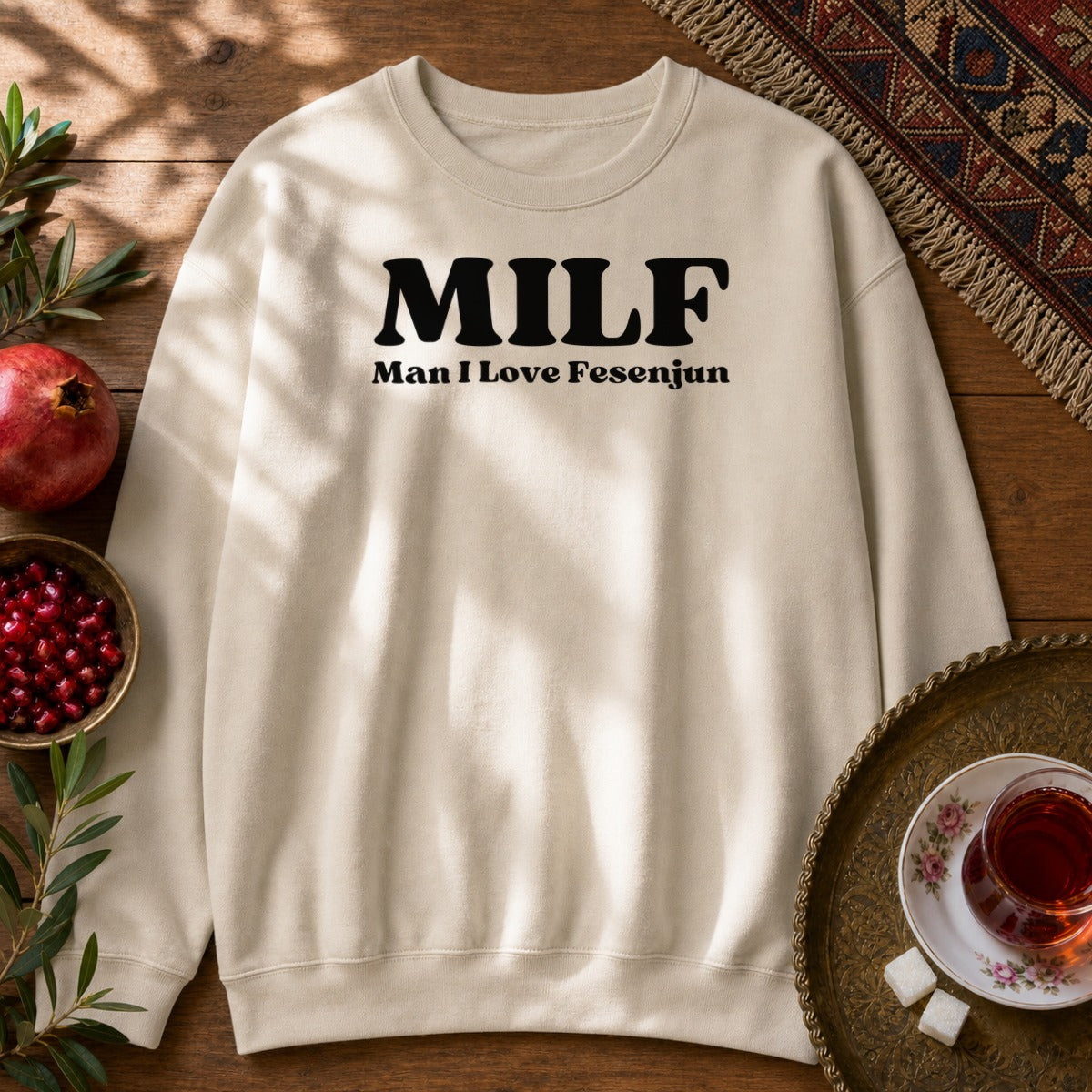 MILF Sweatshirt - Sand