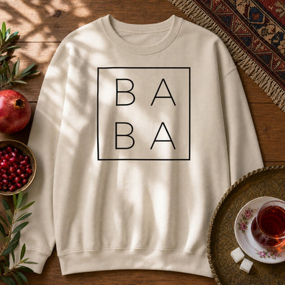 Baba Minimal Sweatshirt - Sand