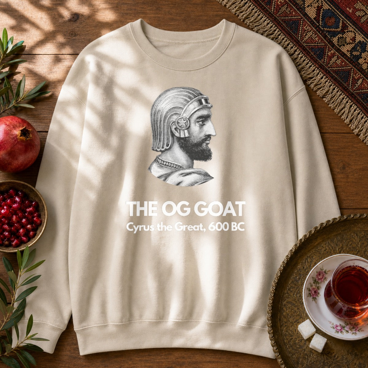 The OG GOAT Sweatshirt - Sand
