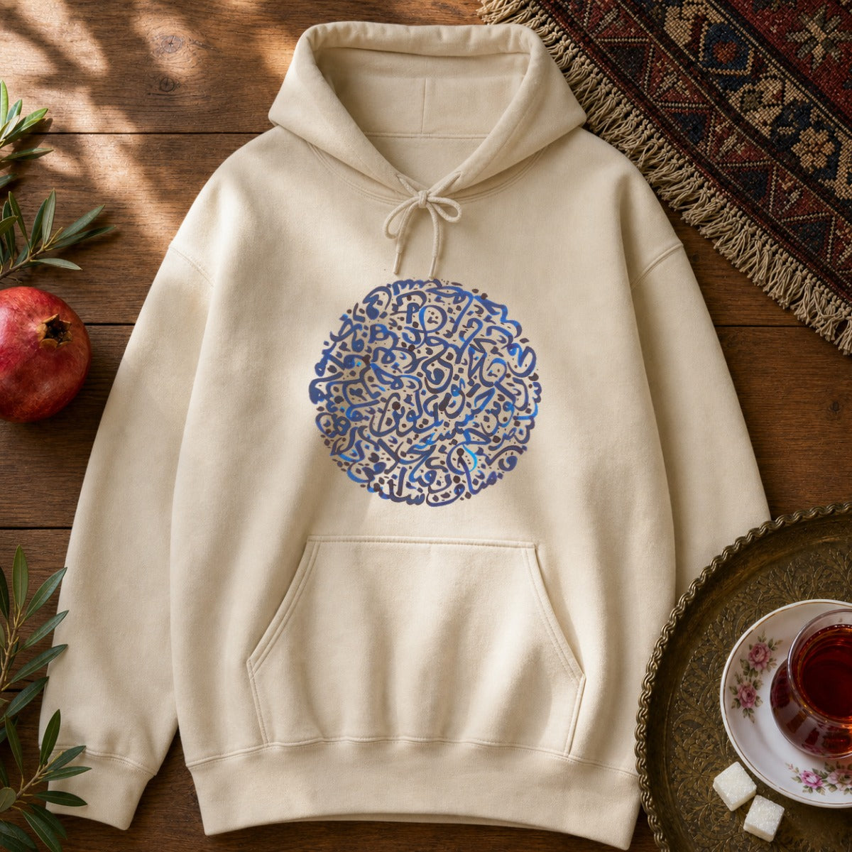 Dayereh Hoodie - Sand