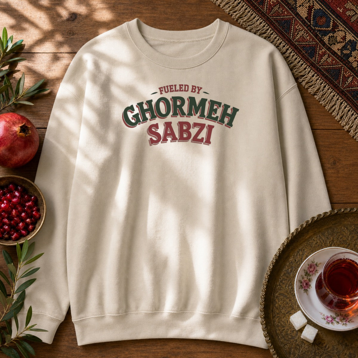 Fueled by Ghormehsabzi Sweatshirt - Sand