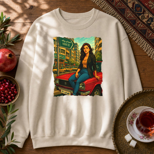 Paykan Girl Sweatshirt - Sand