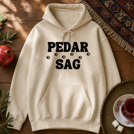 Pedar Sag Hoodie - Sand