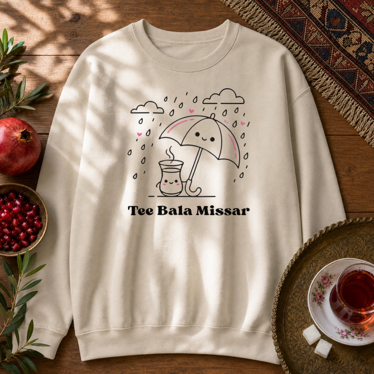 Tee Bala Missar Sweatshirt - Sand