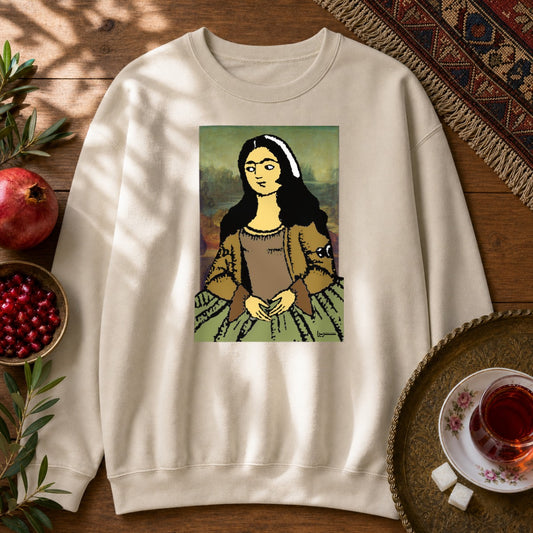 Mona Lisa Sweatshirt - Sand