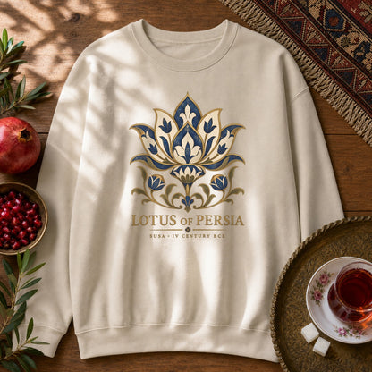 Lotus of Persia Sweatshirt - Sand