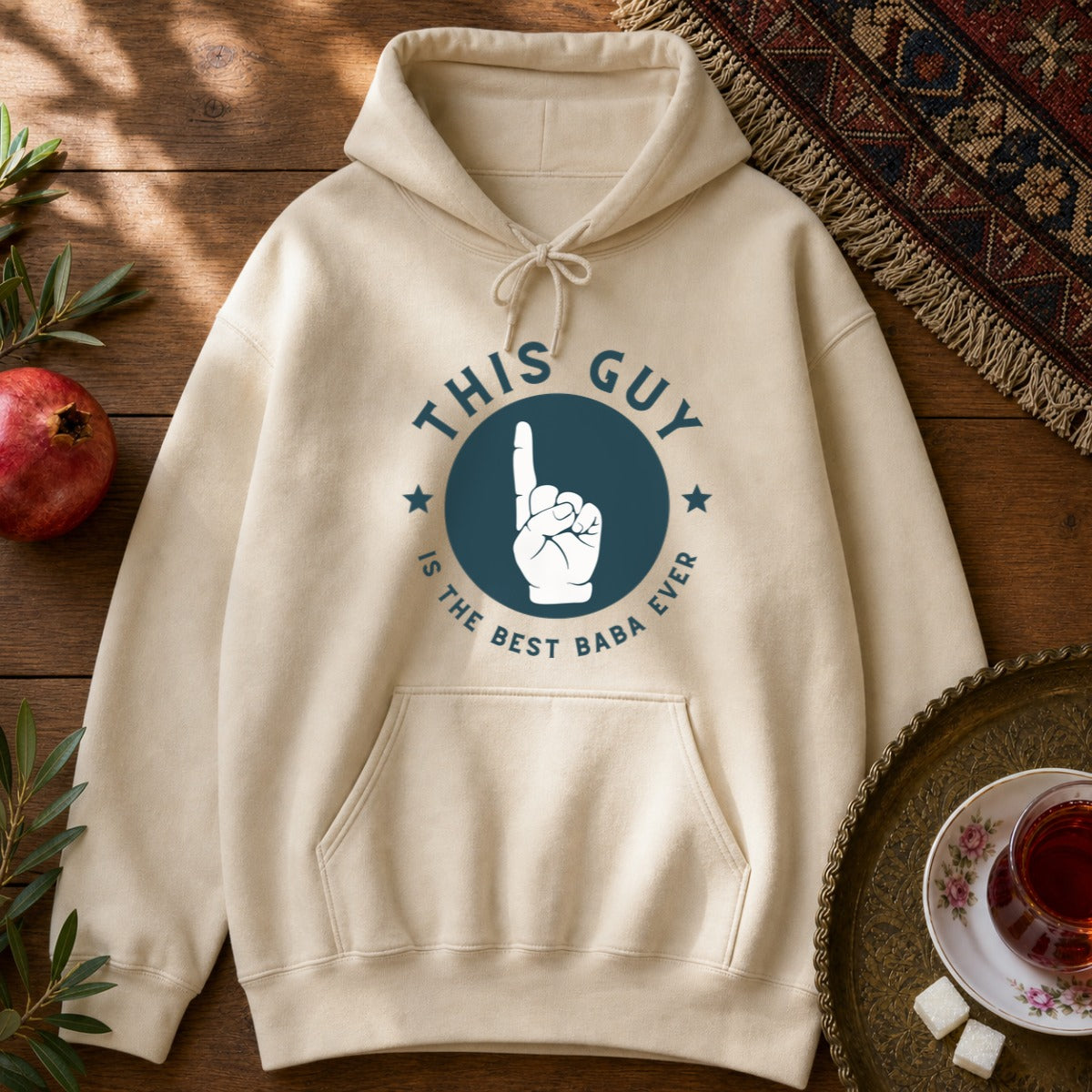 This guy is the best Baba Hoodie - Sand