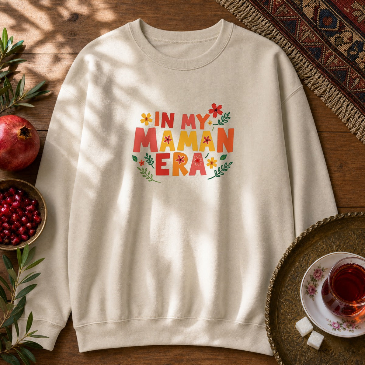 Maman Era Sweatshirt - Sand