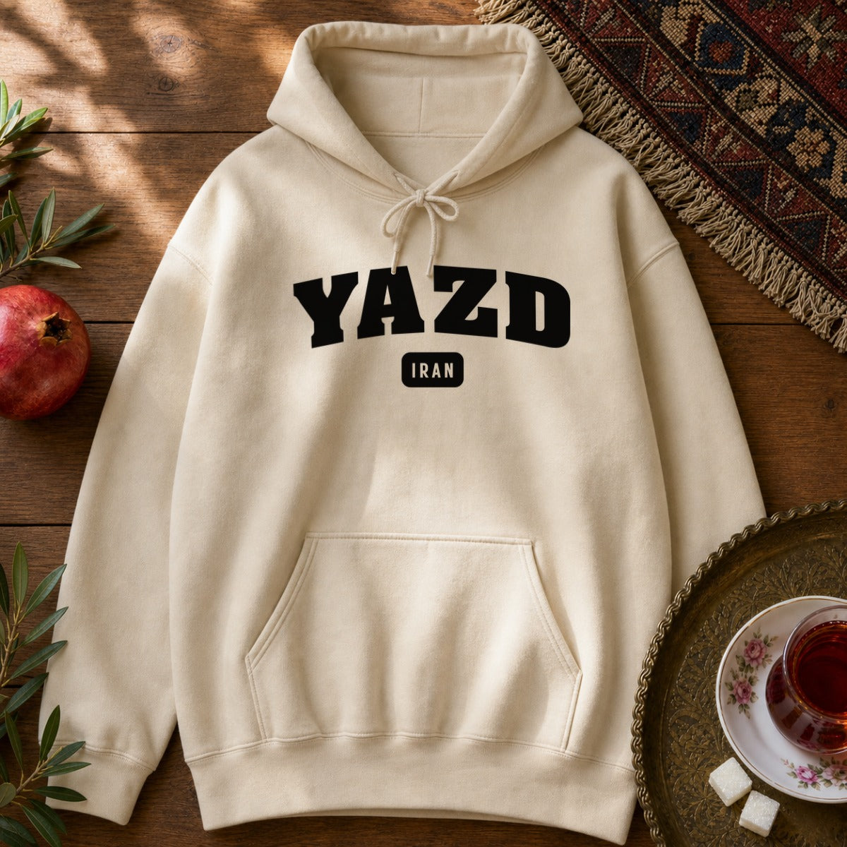 Yazd Hoodie - Sand