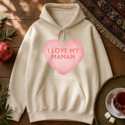 I love my Maman Hoodie - Sand