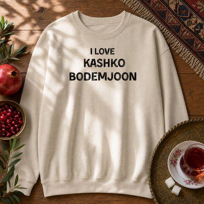 I Love Kashko Bodemjoon Sweatshirt - Sand