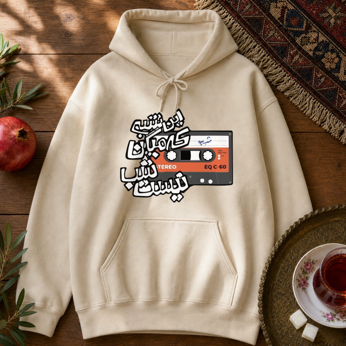 In Shab Hoodie - Sand