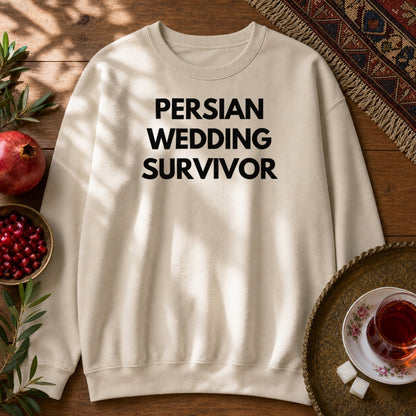 Persian Wedding Survivor Sweatshirt - Sand