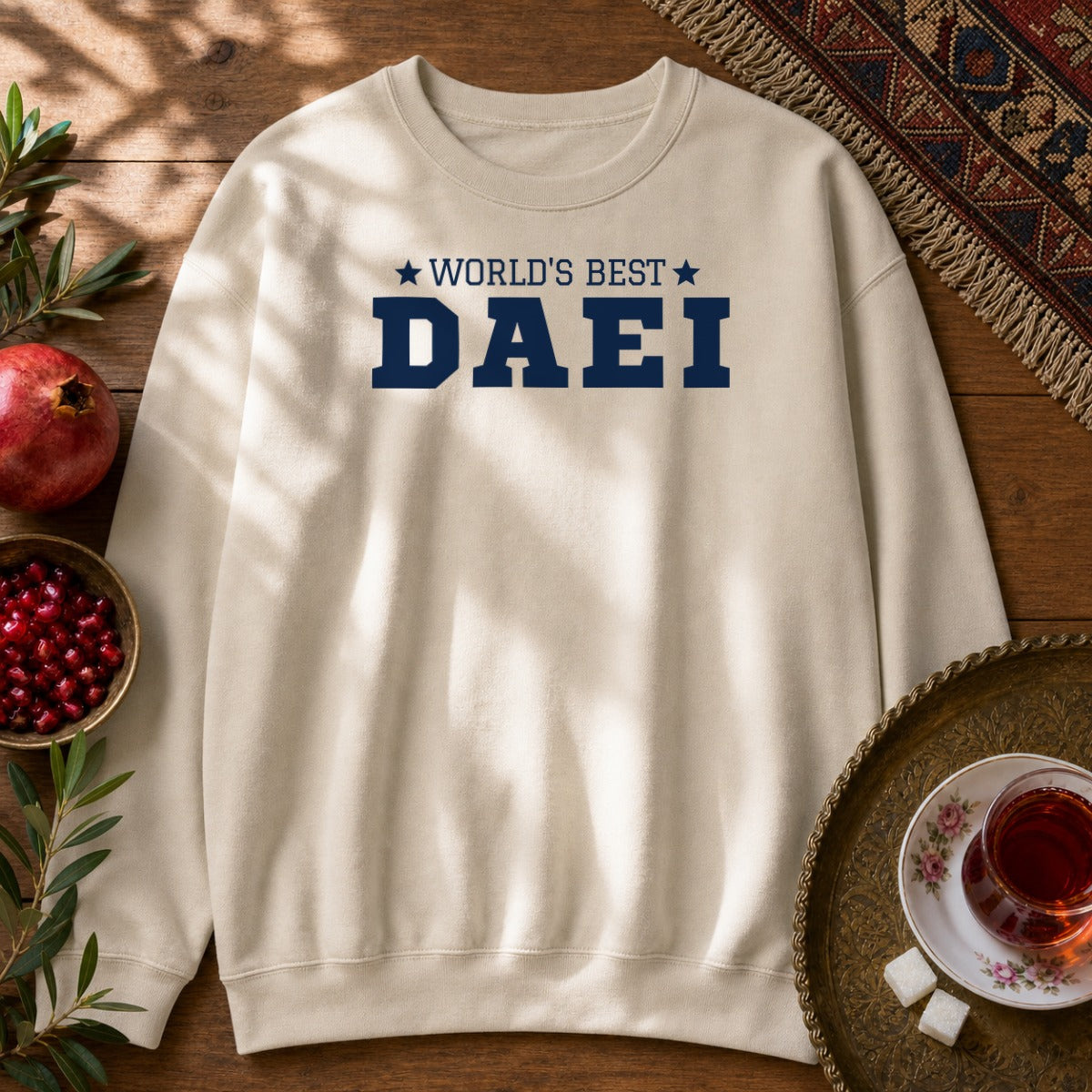 World's Best Daei Sweatshirt - Sand