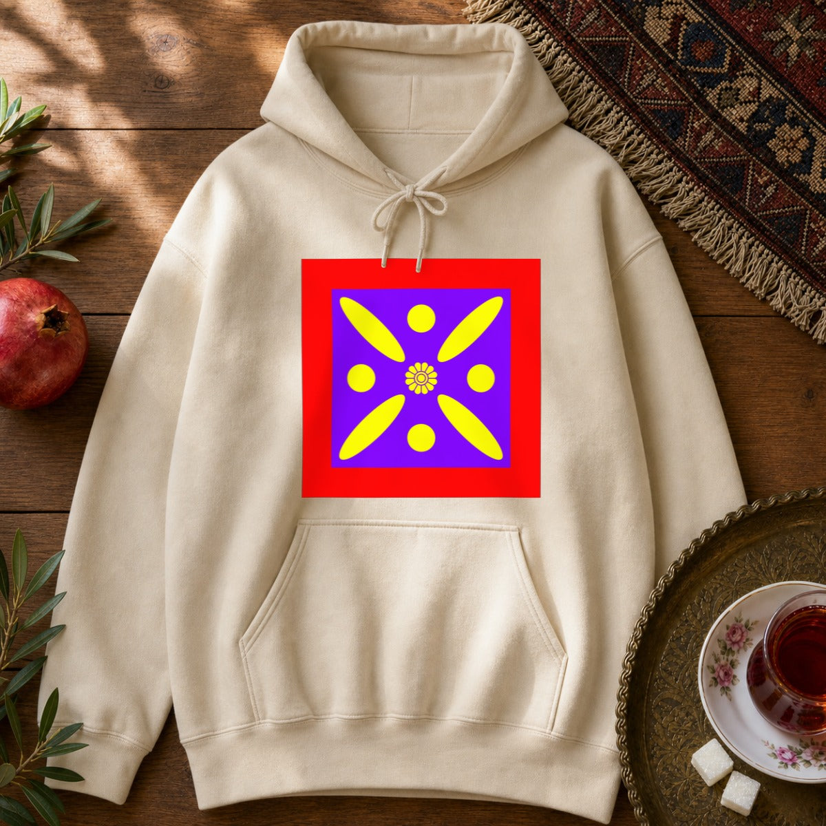 Derafshe Kaviani Hoodie - Sand