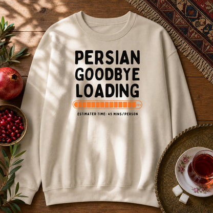 Persian Goodbye Loading Sweatshirt - Sand