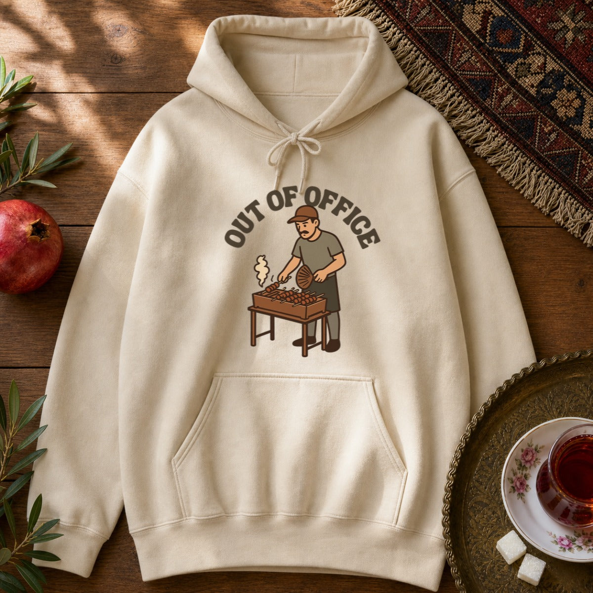 Out of Office Hoodie - Sand