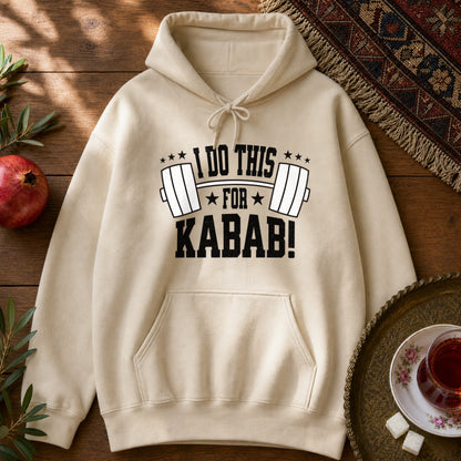 I do this for Kabab! Hoodie - Sand