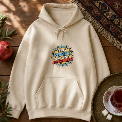 Persian Superpower Hoodie - Sand