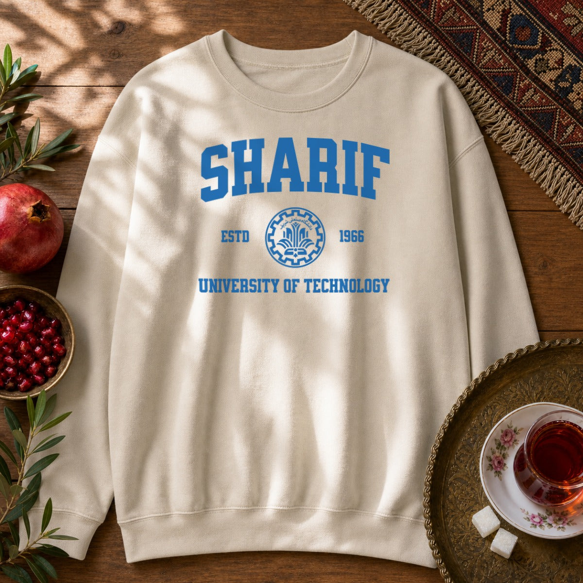 Sharif University Sweatshirt - Sand