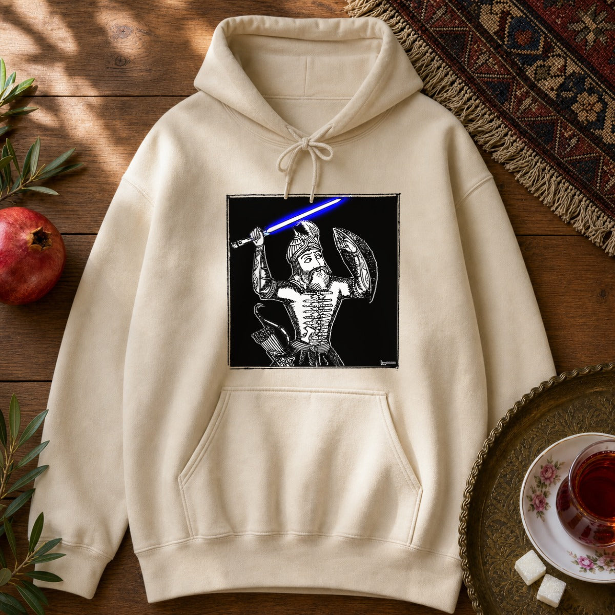 Rostam Skywalker Hoodie - Sand