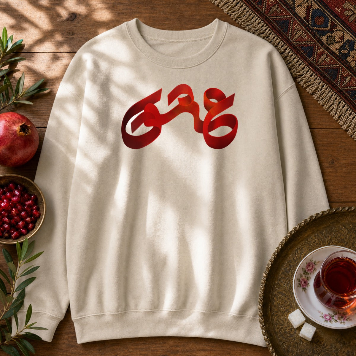 Love Sweatshirt - Sand