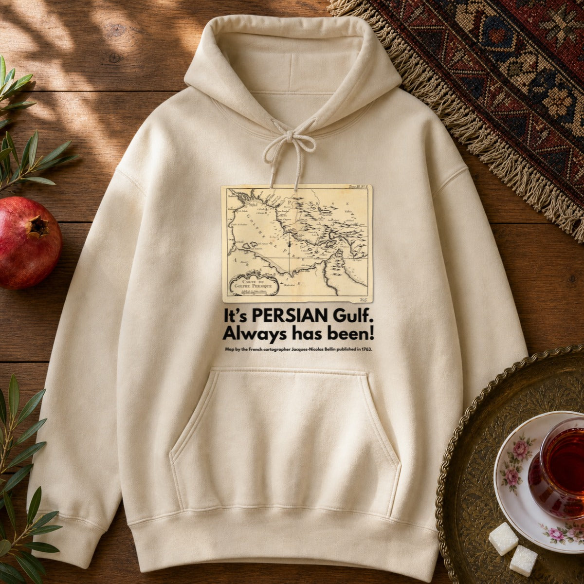 It's PERSIAN Gulf Hoodie - Sand