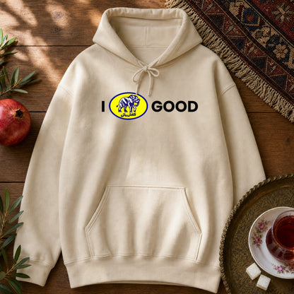 I Feel Good Hoodie - Sand