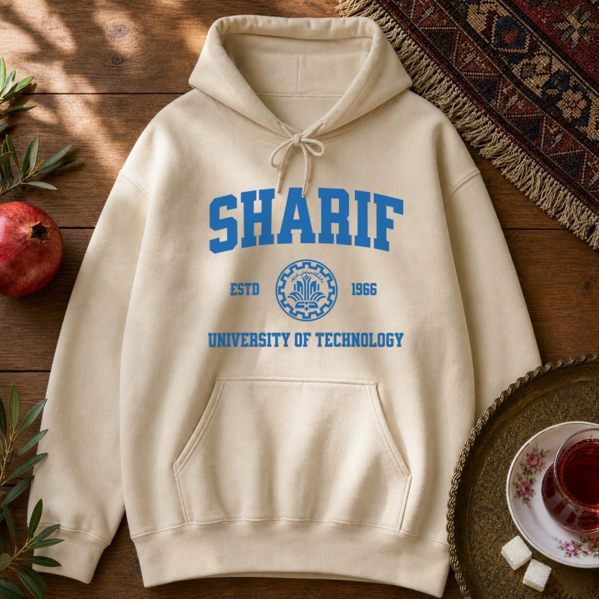 Sharif University Hoodie - Sand