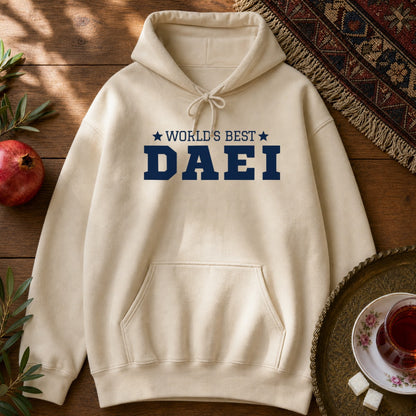 World's Best Daei Hoodie - Sand