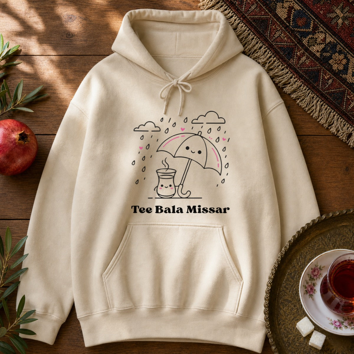 Tee Bala Missar Hoodie - Sand