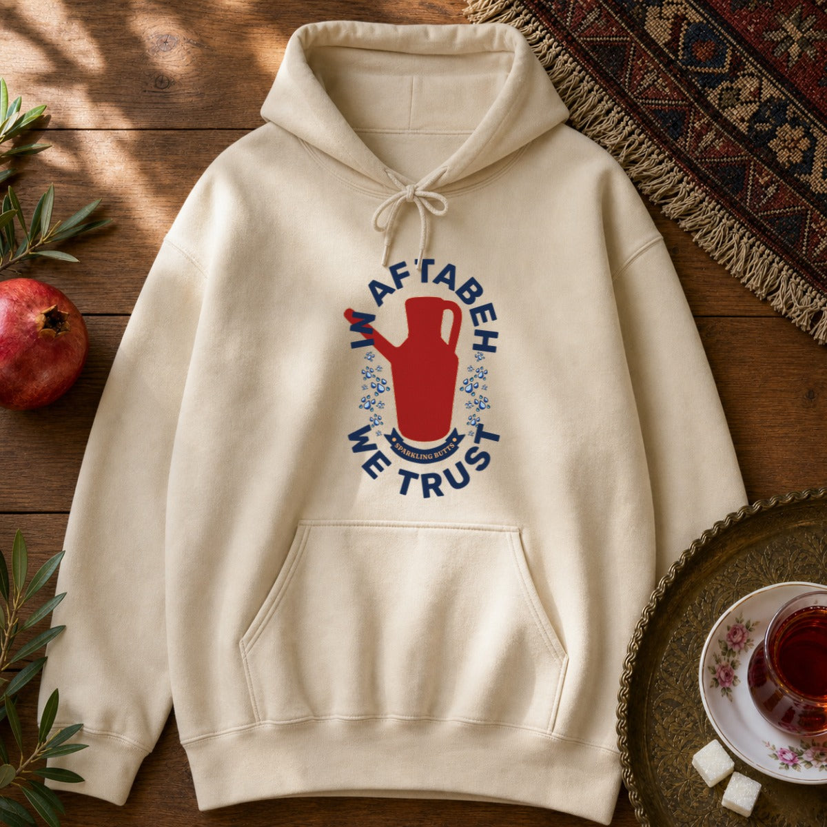 In Aftabeh We Trust Hoodie - Sand