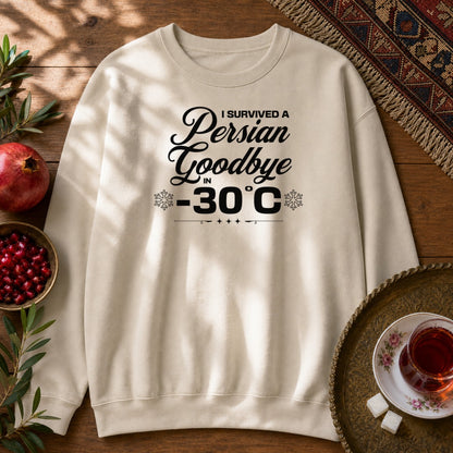 Persian Goodbye Survivor Sweatshirt - Sand