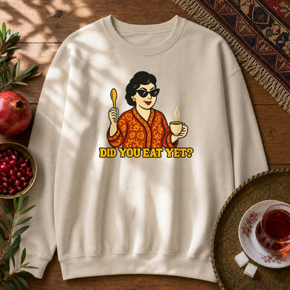 Did you eat yet? 1 Sweatshirt - Sand