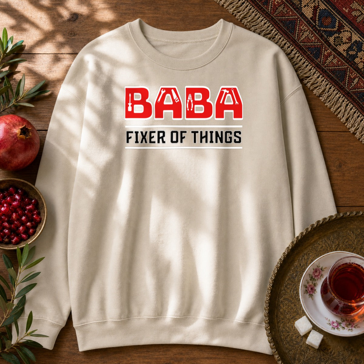 Fixer Baba Sweatshirt - Sand