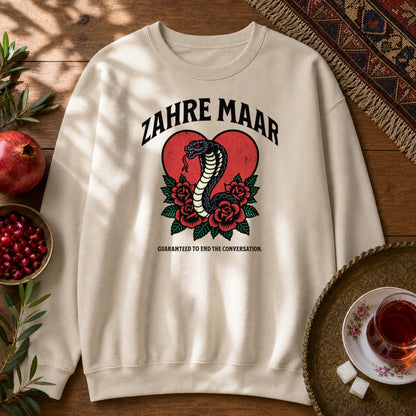 Zahre Maar Sweatshirt - Sand