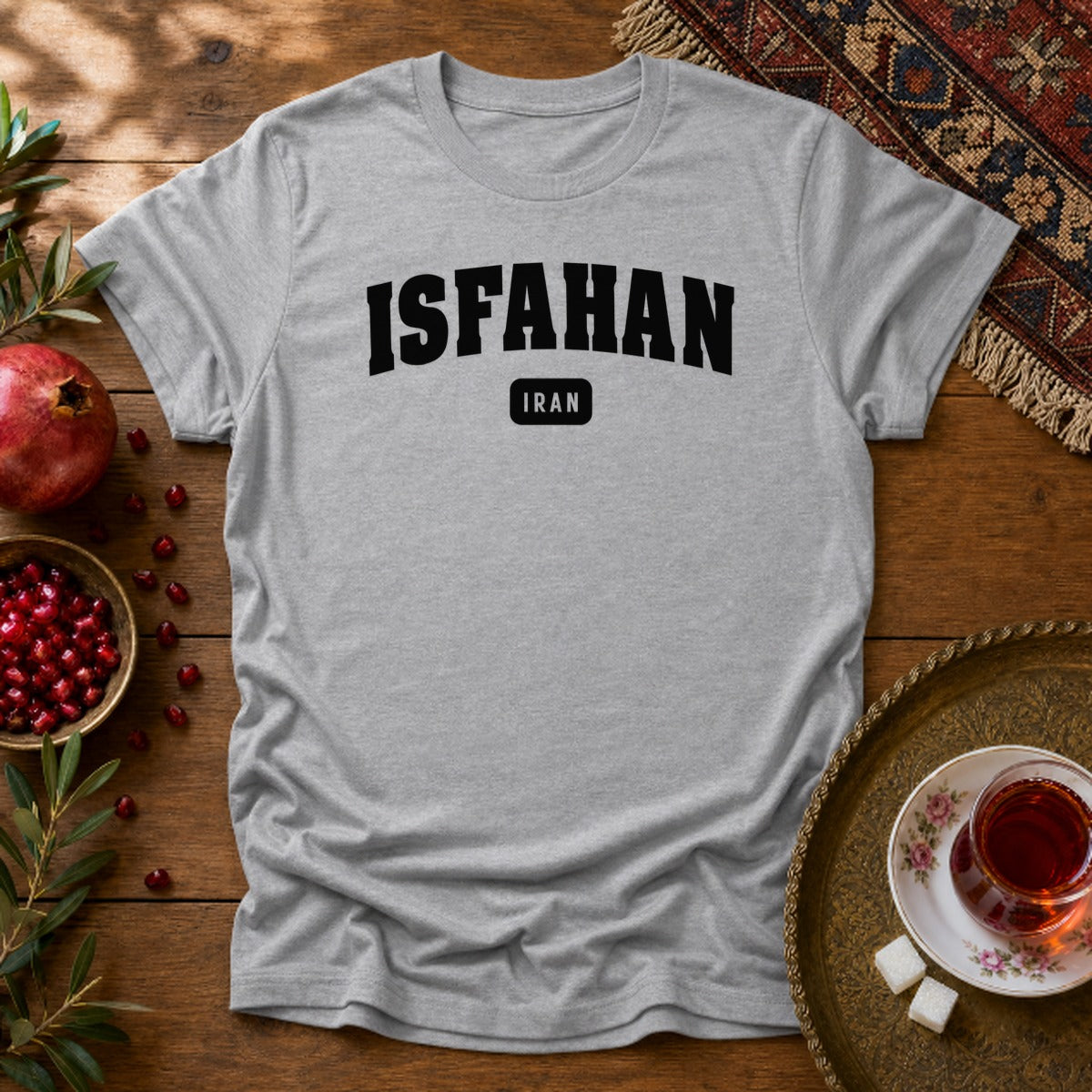Isfahan Unisex T-Shirt - Sport Grey