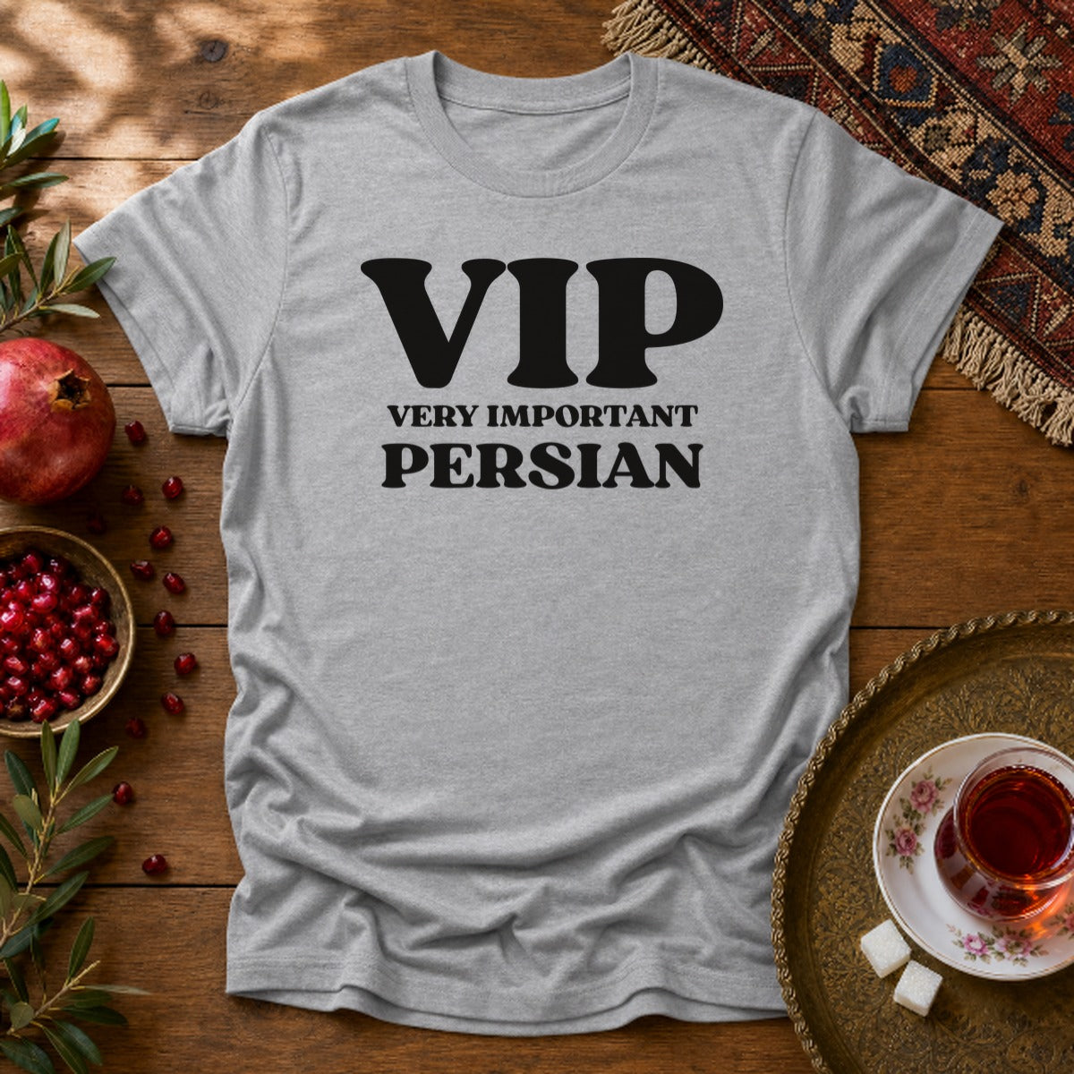 Persian VIP Unisex T-Shirt - Sport Grey