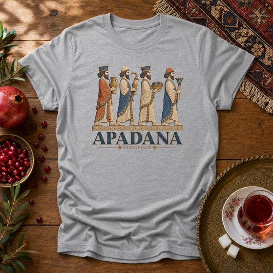 Apadana Procession Unisex T-Shirt - Sport Grey