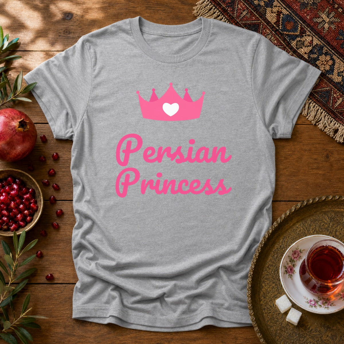 Persian Princess Unisex T-Shirt - Sport Grey
