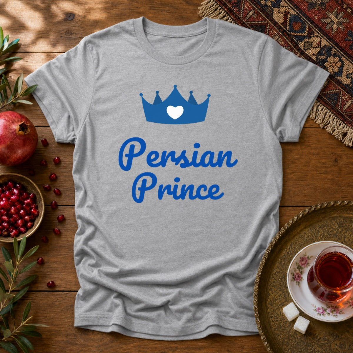 Persian Prince Unisex T-Shirt - Sport Grey