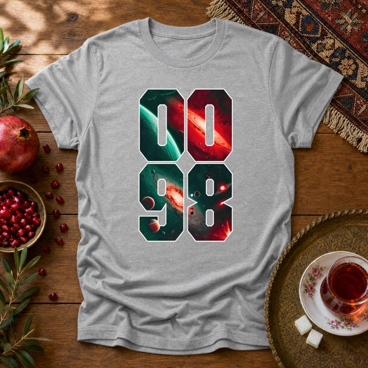 0098 Galaxy Unisex T-Shirt - Sport Grey